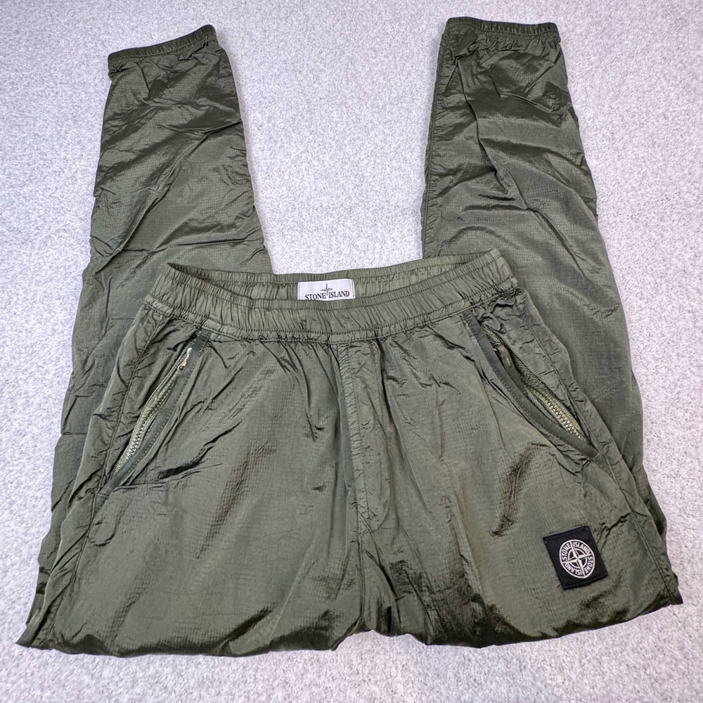 Stone Island Green Joggers (Never worn)